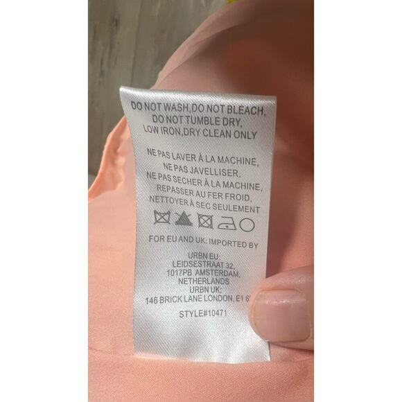 Anthropologie x Hutch Yellow Floral Hi-Lo Chiffon Maxi Wrap Dress Size Small EUC - Picture 11 of 13